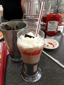 I'm no fan of Danny Snyder, but this dark chocolate shake was decadent